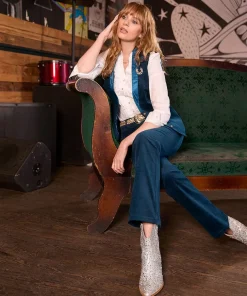 Joe Browns Ultimate Velvet Waistcoat-Women Women's Clothing|Waistcoats