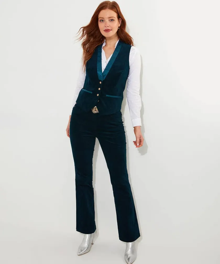 Joe Browns Ultimate Velvet Waistcoat-Women Women's Clothing|Waistcoats