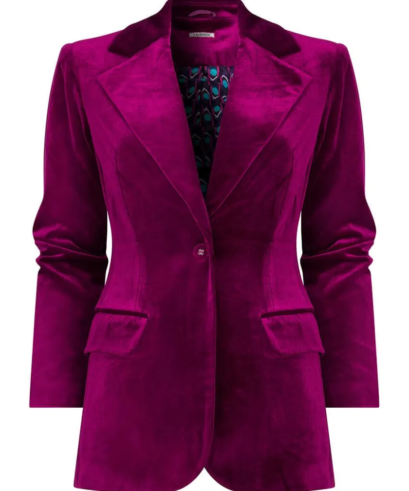 Joe Browns Valencia Velour Jacket-Women Women's Clothing|Blazers
