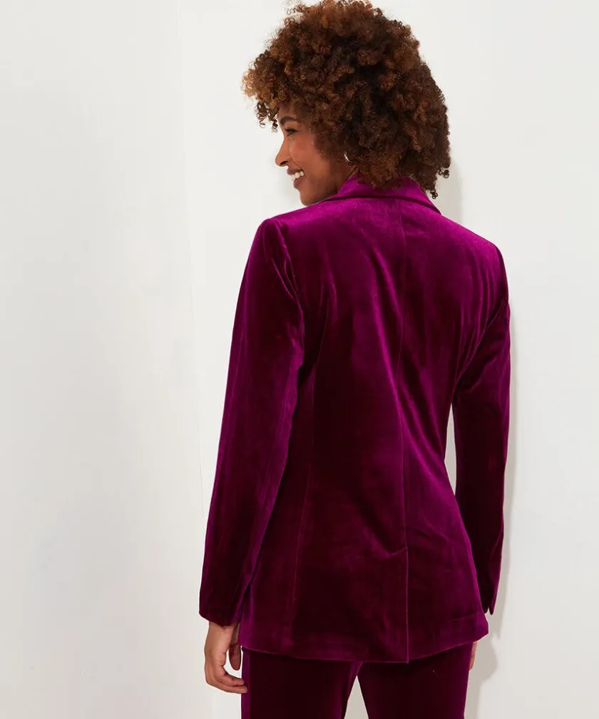 Joe Browns Valencia Velour Jacket-Women Women's Clothing|Blazers
