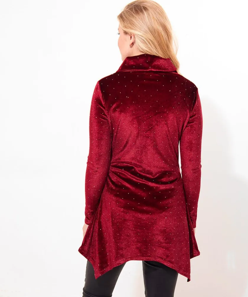 Joe Browns Very Velour Tunic-Women Women's Clothing|Tops, Tunics & Blouses
