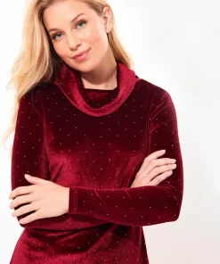 Joe Browns Very Velour Tunic-Women Women's Clothing|Tops, Tunics & Blouses