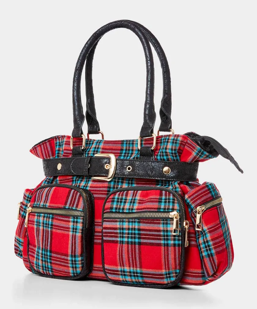 Joe Browns Vintage Alley Check Bag-Women Gifts|Handbags & Purses