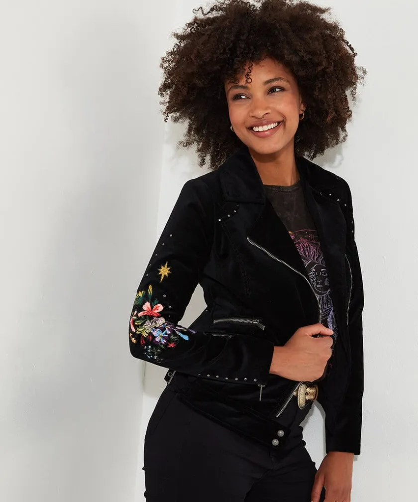 Joe Browns Wild And Free Embroidered Boutique Jacket-Women Boutique Collection|Coats & Jackets