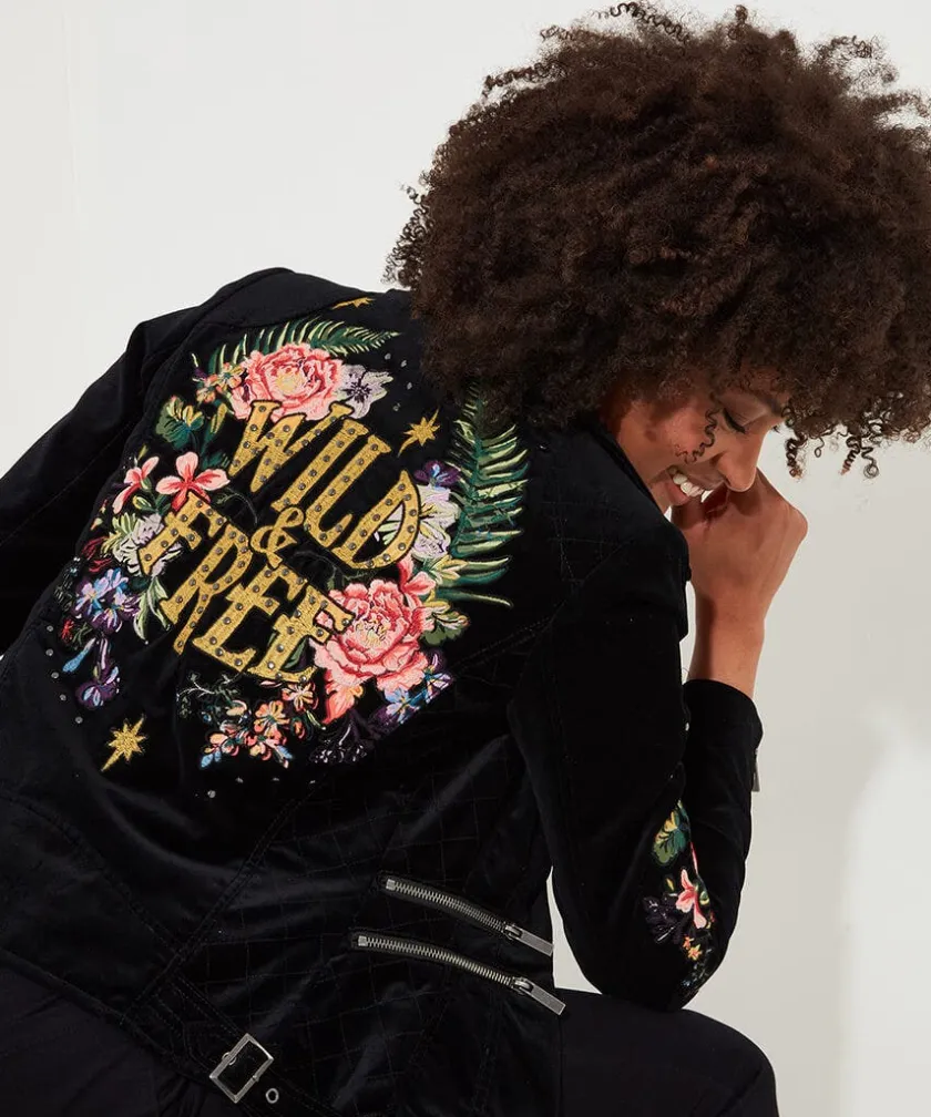 Joe Browns Wild And Free Embroidered Boutique Jacket-Women Boutique Collection|Coats & Jackets