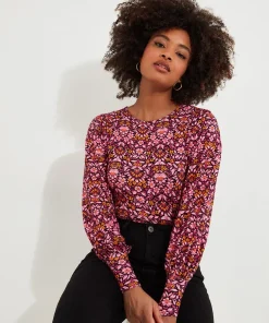 Joe Browns Wilhelmina Jersey Top-Women Tops, Tunics & Blouses