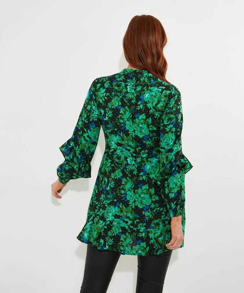 Joe Browns Winter Florals Tunic Dress-Women Tops, Tunics & Blouses|Dresses