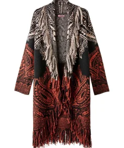 Joe Browns Winter Nights Fringed Cardigan-Women Knitwear & Cardigans