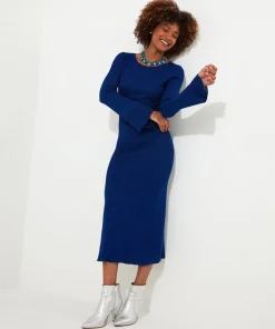 Joe Browns Winter Sparkle Rib Knit Dress-Women Women's Clothing|Knitwear & Cardigans