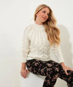 Joe Browns Winter Walks Cable Knit Jumper-Women Knitwear & Cardigans