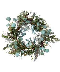 Joe Browns Winter's Wish Rustic Eucalyptus Wreath- Home Accessories|Christmas Homeware