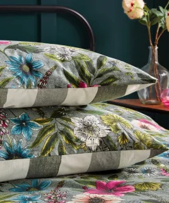 Joe Browns Wonderful Wildflower Cotton Slub Reversible Duvet Set- Floral Décor|Nature Décor