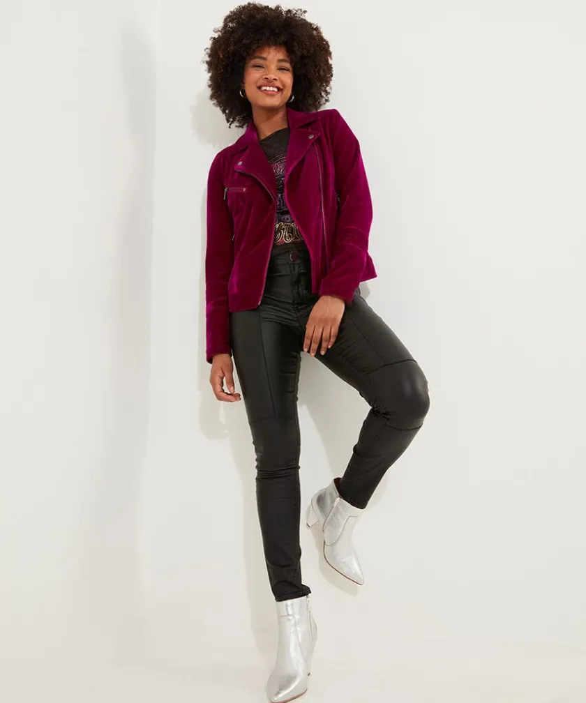 Joe Browns Wonderfully Velour Jacket-Women Women's Clothing|Coats & Jackets