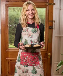 Joe Browns Wondrous Woodland Christmas Apron-Women Kitchenware & Dining|Women's Clothing
