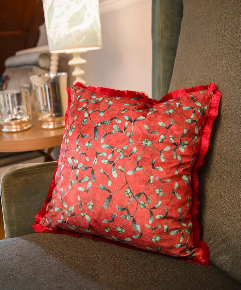 Joe Browns Wondrous Woodland Festive Cushion- Cushions & Throws|Christmas Homeware