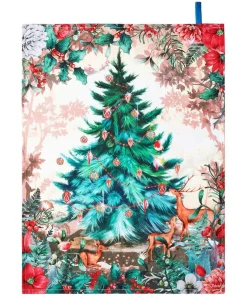 Joe Browns Wondrous Woodland Pack Of 3 Christmas Tea Towels- Kitchenware & Dining|Christmas Homeware