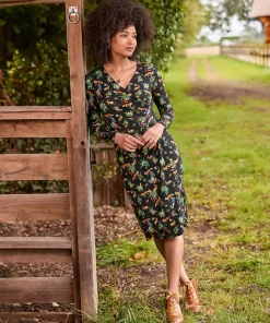 Joe Browns Woodland Wonder Jersey Dress-Women Petite Collection|Dresses