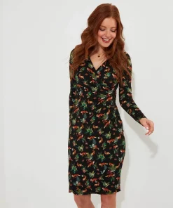 Joe Browns Woodland Wonder Jersey Dress-Women Petite Collection|Dresses