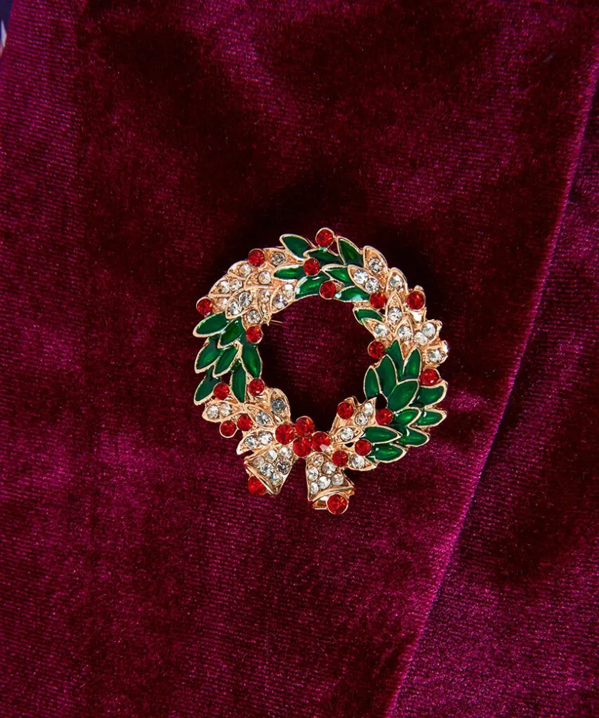 Joe Browns Wreath Vintage Style Brooch-Women Novelty Gifts|Gifts