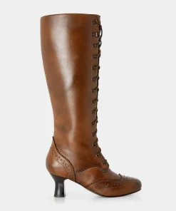 Joe Browns Yesterday's Dream Leather Boots-Women Heels|Boots